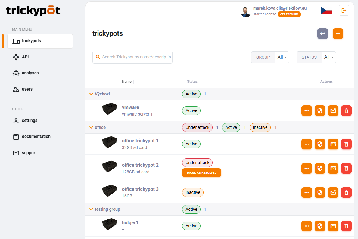 Trickypot app